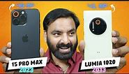 iPhone 15 Pro Max vs Nokia Lumia 1020 Camera Test & Review | 2024