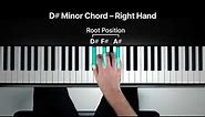 How to Play the D♯ Minor Chord on the Piano