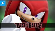 Knuckles punches into DEATH BATTLE!