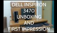 Dell Inspiron 3470 (Intel i3 8th Gen) Desktop : Unboxing And First Impressions