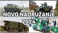 Novo naoružavanje Vojske Srbije u 2024. New Armament for Serbian Army in 2024.