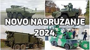 Novo naoružanje Vojske Srbije u 2024. New Armament for Serbian Army in 2024.