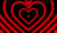 Red Heart Valentine 4K Long Screensaver Wallpaper Background Video