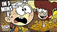 The Loud House 'Camped!' In 5 Minutes! | The Loud House