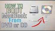 How to boot MacBook Pro from DVD or CD