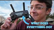 In Depth Look At How To Use a DJI Mavic Pro Controller!