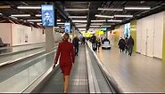 Schiphol Airport Amsterdam, Walking from Gate G10 to Gate E24