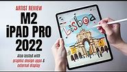 M2 iPad Pro 2022 Review for Artists and Graphic Designers
