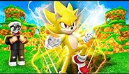 I Become SUPER SONIC in SONIC SPEED SIMULATOR