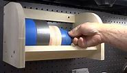 How to Make a Tape Storage Rack