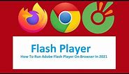 Cách bật Adobe Flash Player trên Chrome, How To Run Adobe Flash Player On Browser In 2021