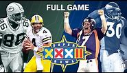 Super Bowl XXXII Elway's 1st Super Bowl Win | Green Bay Packers vs. Denver Broncos | NFL Full Game