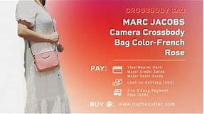 Marc Jacobs Camera Crossbody Bag Color French Rose