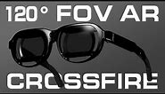 CROSSFIRE: 120° FoV AR - The Ultimate Optical Solution for AR & VR Hybrid Glasses