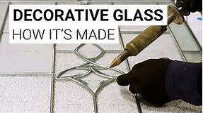 How Decorative Glass for Front Doors and Windows is Made