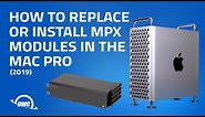 How to Replace or Install MPX Modules in the Mac Pro (2019)