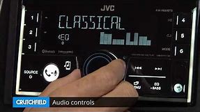 JVC KW-X830BTS Display and Controls Demo | Crutchfield Video
