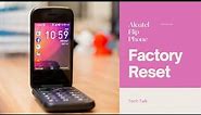 How to Factory Reset Alcatel Flip Phone