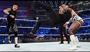 The Viper Randy Orton vs Rhea Ripley Dominik Mysterio and Damien Priest Randy Orton destroyed Judgme