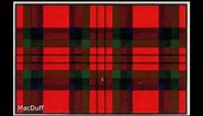 A list of vintage Scottish clan tartans