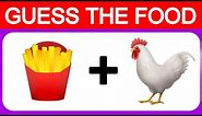🍔 Can You Guess The FOOD By Emoji? 🍕 Emoji quiz