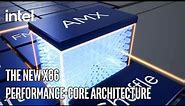 The New x86 Performance-core Architecture | Intel Technology