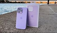 Lilac Apple Silicone MagSafe Case \\ Pairing It Up With Deep Purple