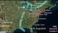 First Colonies: 1565-1700 | American Colonial History | Jamestown, Plymouth, Puritans, Quakers