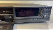 Sony SLV-595HF VCR Plus Hi-Fi W/OEM Remote Stereo VHS 4 Head