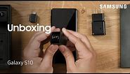 Unboxing Your Galaxy S10 | Samsung US