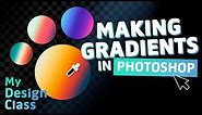 How To Make Multi-Color GRADIENTS In Photoshop!