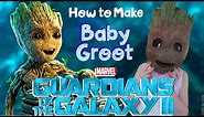 Making a Baby Groot Mask