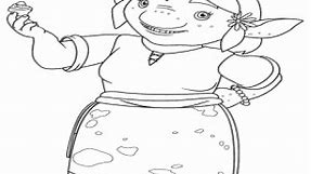 Ma Troll, Mike the Knight character coloring page printable game