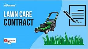 Lawn Care Contract EXPLAINED