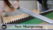How to Sharpen a Hand Saw | Ripsaws