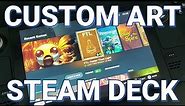 Steam Deck - Custom Art Tutorial (Changing the icons/art for games and non-Steam games or apps)