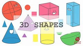 3D Shapes Anchor Chart
