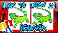 How To Draw An Iguana
