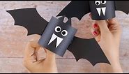 Paper Crafts for Kids - Easy Bat Halloween Craft for Kids