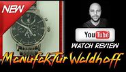 Manufaktur Waldhoff Multimatic Watch Review - Miyota 9100 Movement