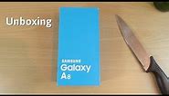 Samsung Galaxy A8 - Unboxing & First Look!