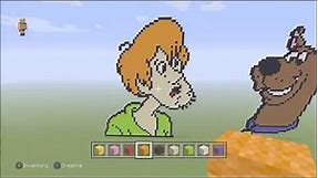 Shaggy Minecraft Pixel Art From Scooby Doo