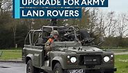 Electrifying upgrade for Army Land Rovers