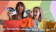 My Colour Analysis from a Personal Stylist! (which colours suit me?)