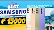 Top 4 Best Samsung Smartphone Under 15000 in 2024 | Best Samsung Phone Under 15000 in INDIA 2024
