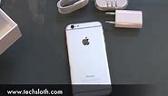 Apple iPhone 6 Silver Unboxing and First Impressions