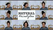 8 Quick and Easy Hairstyles for 4C Natural Hair
