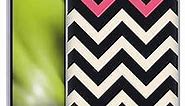 Head Case Designs Rose Colour Block Chevron Soft Gel Case Compatible with Samsung Galaxy A01 Core (2020)