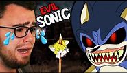 Reacting to Evil SONIC.EXE the MOVIE!!