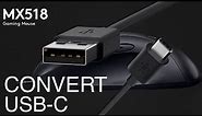 Converting mouse to USB Type-C